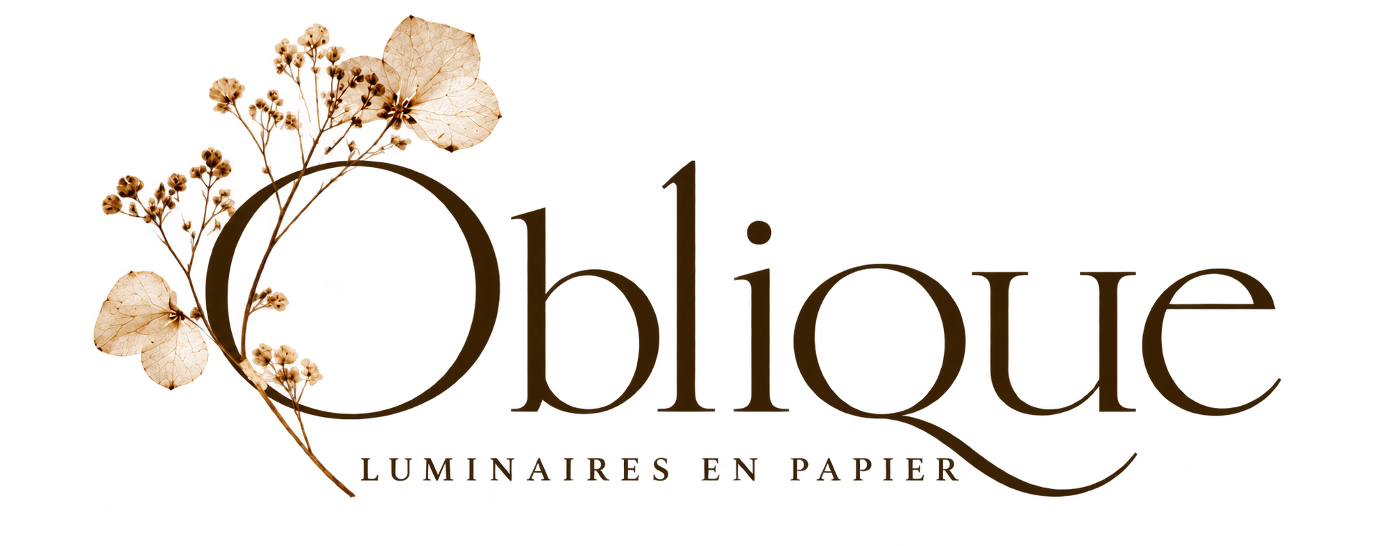 Oblique — Luminaires en papier